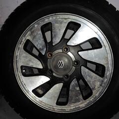 195/65/16 ホイールタイヤ　4本セット　jb23ジムニーに付いてました。