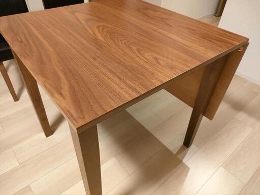 ダイニングテーブル（折りたたみできる） 木製 折りたたみダイニング 5