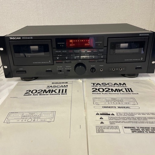 TASCAM 202MKⅢ 202MK3 タスカム カセットデッキ