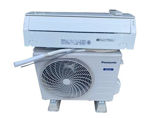激安Panasonic ルームエアコン 室内機 CS-F228C-W 室外機 CU-F228C 2018年製