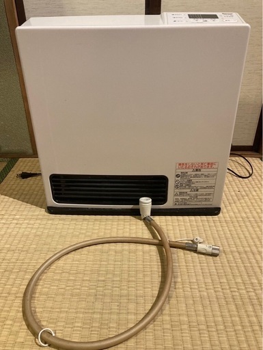 リンナイ　ガスファンヒーター　都市ガス　12、13A