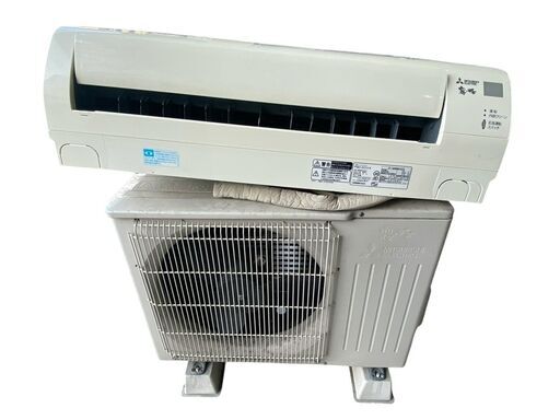 激安三菱ルームエアコン 主に6畳用 室内機 MSZ-GV2216-W 室外機 MUCZ-G2216 2017年製