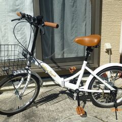 20インチ自転車 購入後5キロ走行新古車 (