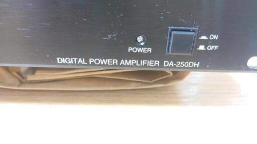 【通電確認済み⭕️】TOA DA-250DH✨デジタルパワーアンプ