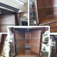 j22 展示品 KINCAID 照明付き 飾り棚 Corner Hutch
