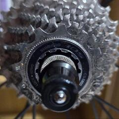 美品)CSC カーボンホイール700C リム60mmリアのみ