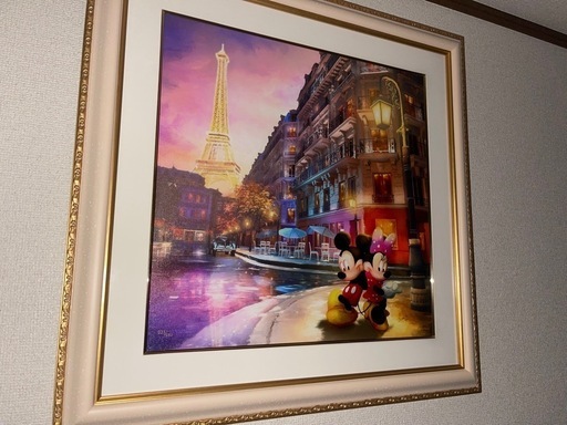 ディズニーファインアート Love in Paris ジョエルペイネ