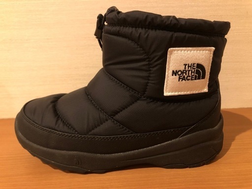 ノースフェイス　キッズ　スノーブーツ　黒\n