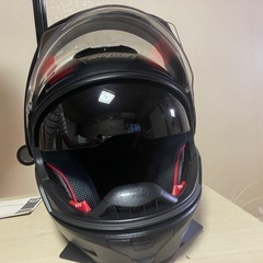 NOLAN N405-GT フルフェイスヘルメット サイズL 黒/赤 付属品あり