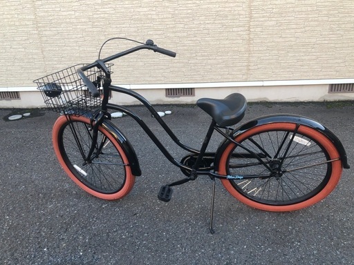 自転車　rainbow  ビーチクルーザー\n