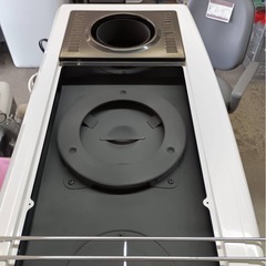 分解掃除済み　美品アース万代店　2021年製 サンポット 煙突ストーブ 木造18畳 コンクリート29畳 KSH-7011RC B 暖房出力7kw カベック　