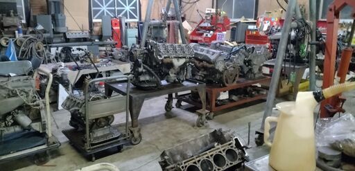 Mベンツ129SLエンジン制作専門工場V8-V10-V12