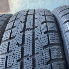 走行短　TOYO トーヨー　OBSERVE GARIT GIZ 165/55R15 スタッドレス　タイヤ　2019年製　15インチ