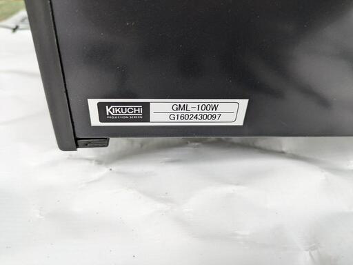 GRANDVIEW GML-100W プロジェクタースクリーン KIKUCHI製 GRANDVIEW