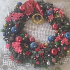 大型（屋外用）クリスマスリース
