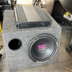 ⭐️ALPINEウーファー、KENWOODアンプ⭐️　