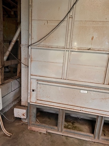 石巻市　引き取り限定　米　乾燥機　　三相　山本？ 石巻市 引き取り限定 米 乾燥機 三相 山本？