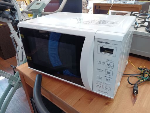 Panasonic　ターンテーブル電子レンジ　NE-S460F-W　2020年式　■近隣配送無料 買取GO‼　栄和店