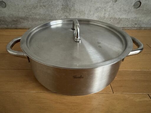 フィスラー(Fissler) 両手鍋 ファミリーライン キャセロール 24cm 耐熱 ガス火/IH対応 33-120-24