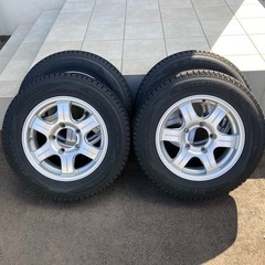 お話し中】ジムニー スタッドレス付アルミ ホイール