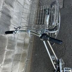 ブリヂストン　ロングティーン　変速3段　27インチ　ガンメタシルバー