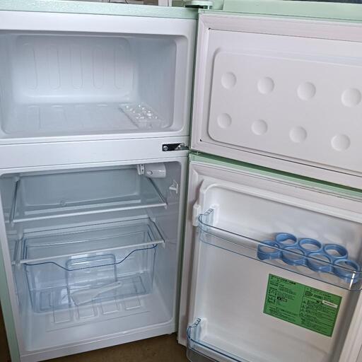 レトロ simplus 冷蔵庫 85L 2021年製 高性能　ミントグリーン レトロ simplus 冷蔵庫 85L 2021年製 高性能 ミントグリーン 冷蔵庫