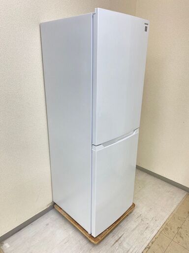 【スノーホワイト】冷蔵庫 SHARP 230L 2023年製 SJ-BD23K-W UY82830