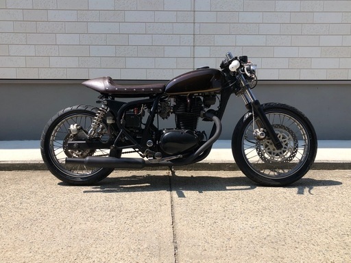 カフェレーサーカスタム！　エストレヤ　カワサキ　エストレア　ボバー　チョッパー　250tr
