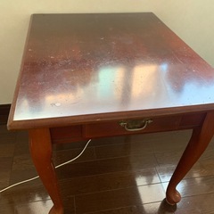 アンティーク調　ダイニングテーブルセット　　チェスト　サイドテーブル全て