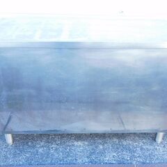 アジャスト付き ステンレス作業台 調理台 扉付き W120 D50 H80