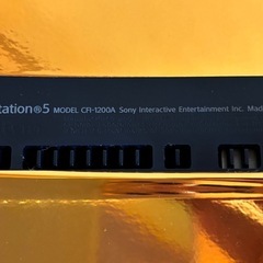 PS5 ディスクドライブ付きCFI-1200Aゴールド 箱なし コントローラー 