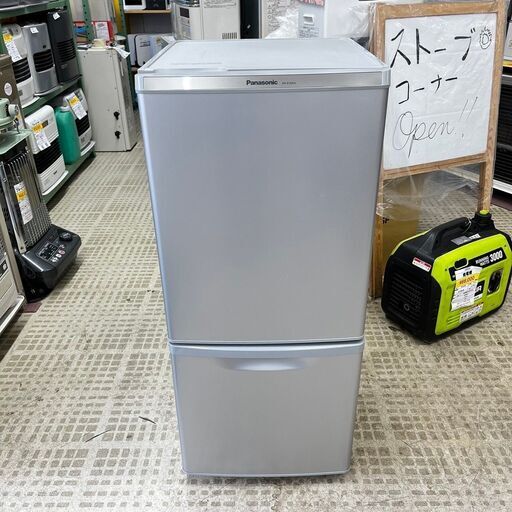 Panasonic/パナソニック 冷蔵庫 NR-B148W-S 2016年製 単身サイズ