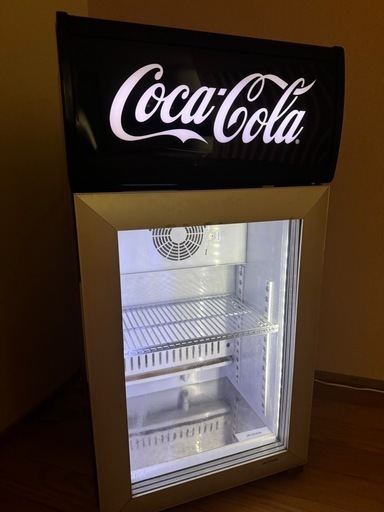 非売品 コカ・コーラ LED点灯冷蔵ショーケース