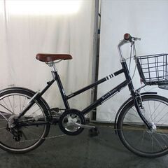 Ｄ820　★　19800円★　ミニベロ中古自転車 ★ブリヂストン　MARKROSA【20インチ 　青　アルミフレーム】