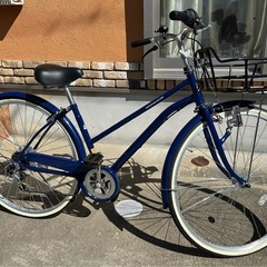 【取引完了です！】27インチ　６段変速　自転車　