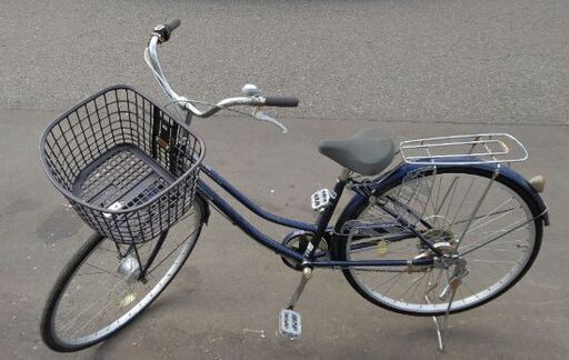 27インチ  中古 自転車 8980円 6段切替 鍵 オートライト付き 新規防犯登録料コミ 459