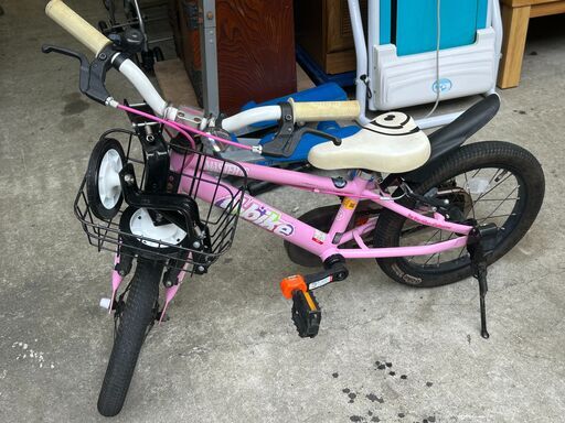 ▼リサイクルショップだいえい　ｄ-Bike HONDA MASTER18 16インチ ピンク 子供 練習用