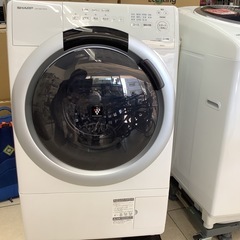 SHARP シャープ ドラム式洗濯乾燥機 洗濯機 ES-S7J-WL 2024年製