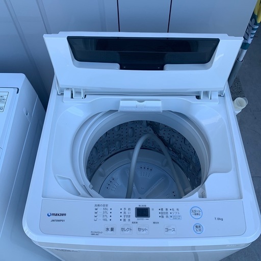 新着☆】7kg洗濯機 マクスゼン JW70WP01 2020年製 7kgでこの価格  