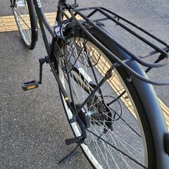 ★店頭にて試乗可★ J7827　シティサイクル　pour_toujours　プール トゥジュール　ブラック　27インチ　6段変速　オートライト　簡易クリーニング済　【リユースのサカイ柏店】　 中古自転車 　流山市 中古自転車 松戸市 中古自転車 我孫子市 中古自転車 船橋市 中古自転車 守谷市 中古自転車 取手市 中古自転車　