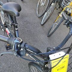 ★店頭にて試乗可★ J7827　シティサイクル　pour_toujours　プール トゥジュール　ブラック　27インチ　6段変速　オートライト　簡易クリーニング済　【リユースのサカイ柏店】　 中古自転車 　流山市 中古自転車 松戸市 中古自転車 我孫子市 中古自転車 船橋市 中古自転車 守谷市 中古自転車 取手市 中古自転車　