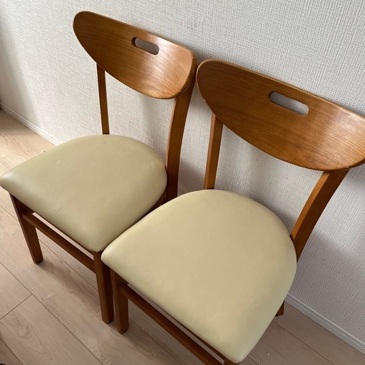 ダイニングチェア2脚セット