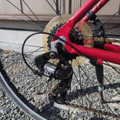 XDS 700×35C型 クロスバイク XDS GLOSS LINE(480mm/RED/7段変速)