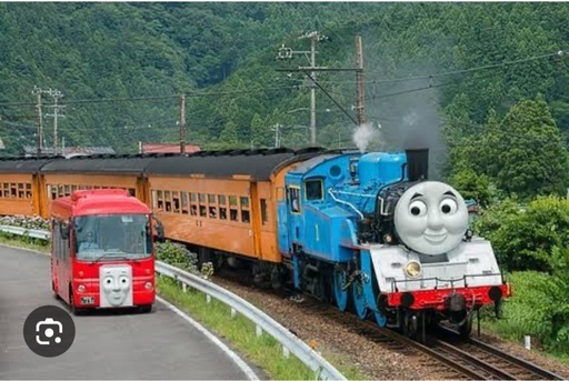 トーマス列車　大人2小人2