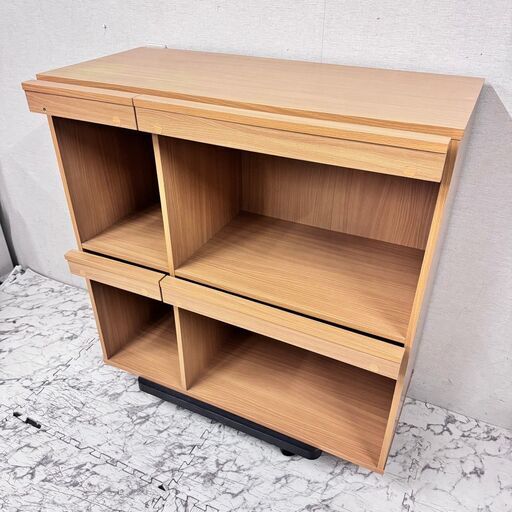 20069 4枚 フラップ扉 ディスプレイラック キャビネット ◇大阪市内  