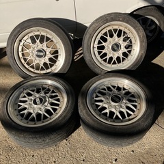 福岡☆BBS☆17インチ8J.9J114.3/アルミホイール！直接取引2000円引き！
