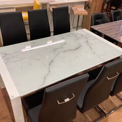 【愛品館 市原店】ニトリ｜伸長式ダイニング7点セット