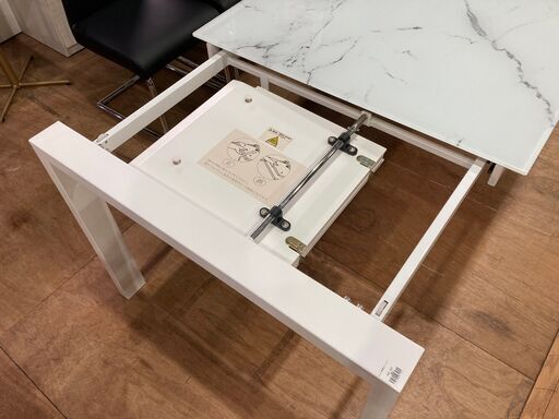 愛品館市原店】ニトリ｜伸長式ダイニング7点セット - ダイニング  