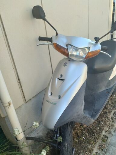 【売約済み】ベース車両 レッツ2 2スト 50cc スクーター 不動 スズキ レッツ2 不動車 スズキ レッツII 不動車 レッツ2 不動 50cc