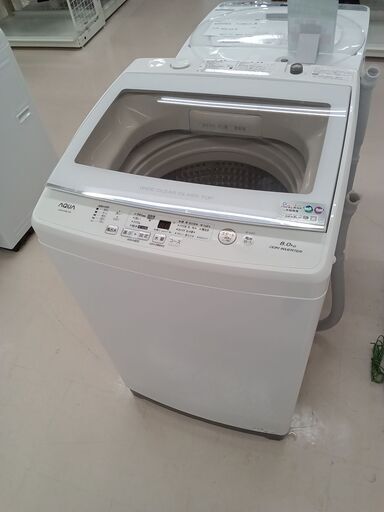 ★ジモティ割あり★ AQUA 洗濯機 AQW-GV80J 8.0kg 20年製 動作確認／クリーニング済み TC5378